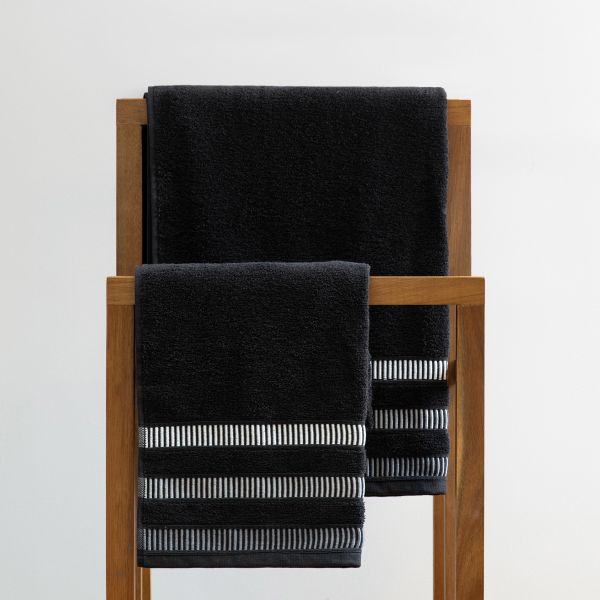 Ręcznik TONGA czarny 50x90 cm