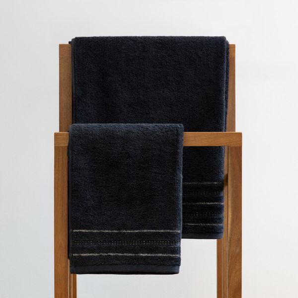 Ręcznik CLAT NEW czarny 70x130 cm