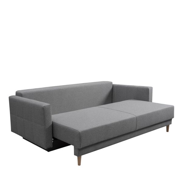 Sofa MAGNUS szara 216x85x91 cm