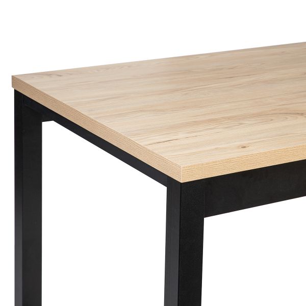 Stół VITO stół prostokątny czarne nogi 160x90cm