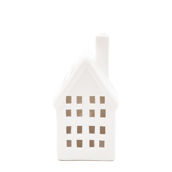 Domek z ledem COZY HOME ceramiczny 8x5,8x15 cm