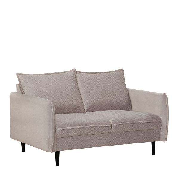 Sofa RUGG w tkaninie beżowa 149x86x91 cm