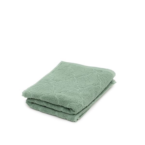 Ręcznik SAMINE z marokańską koniczyną miętowy 50x90cm