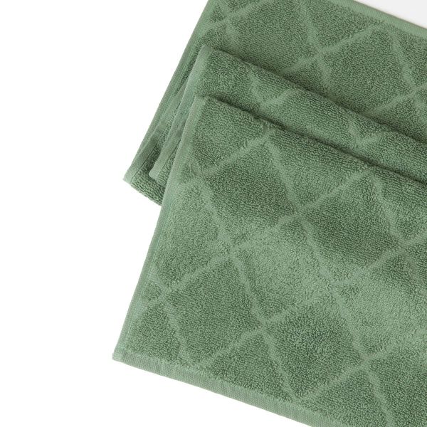 Ręcznik SAMINE z marokańską koniczyną pistacjowy 50x90 cm