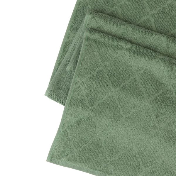 Ręcznik SAMINE z marokańską koniczyną pistacjowy 70x130 cm