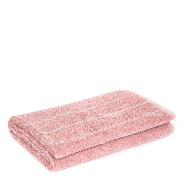 Ręcznik STRAPE różowy 70x130 cm