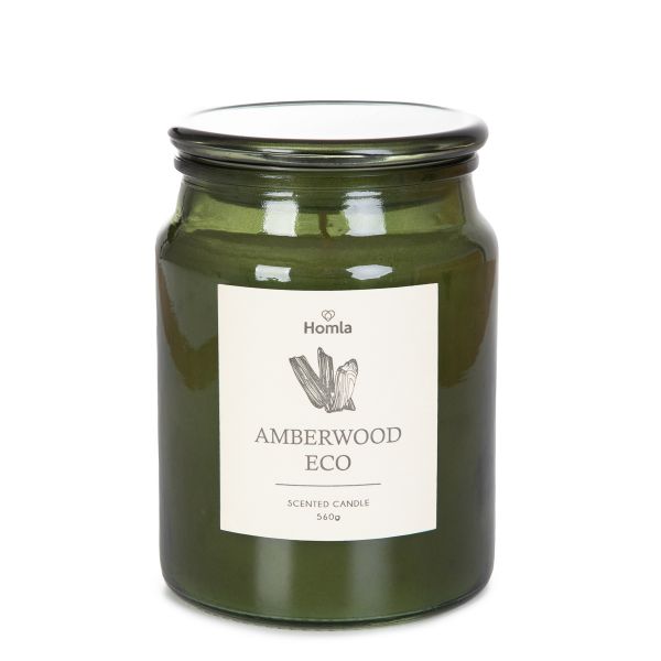 Świeca zapachowa MAEL Amberwood Eco 540 g
