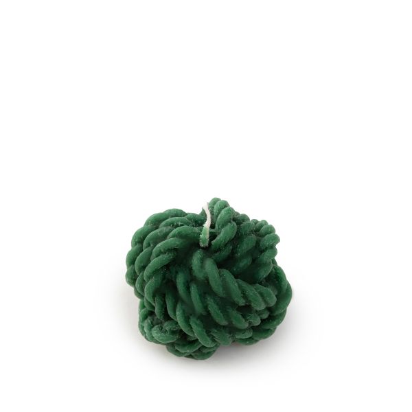 Świeca zapachowa MONTE węzeł zielony 5,5 cm