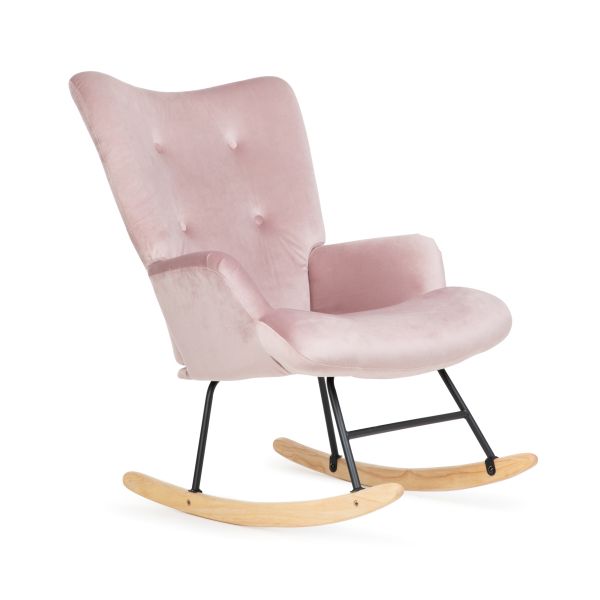Fotel MOSS bujany różowy 72x73x92 cm