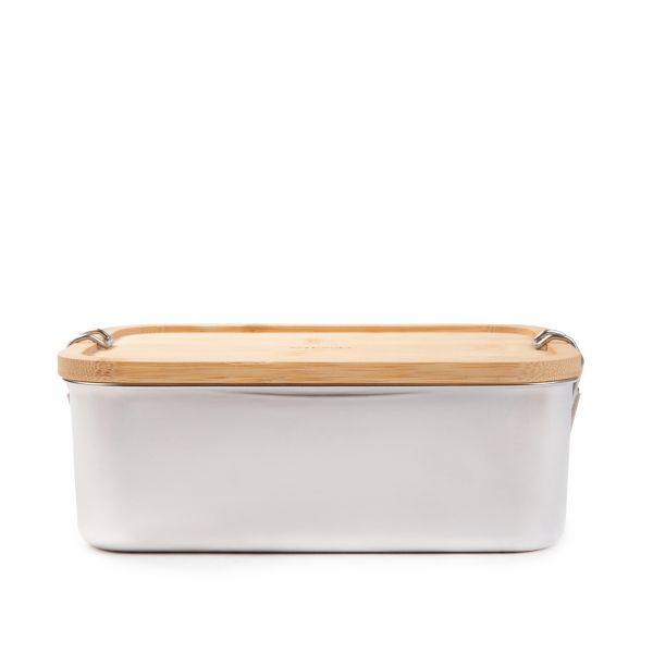 Lunchbox NUKKA prostokątny z bambusową pokrywką 1,6 l