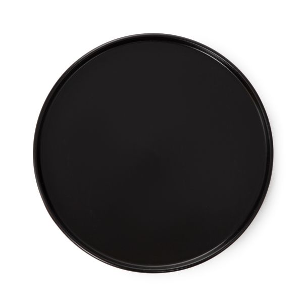 Talerz FAMELIO obiadowy czarny 28 cm