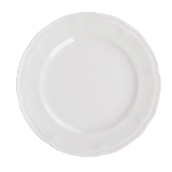 Talerz JASMINE obiadowy biały 27 cm