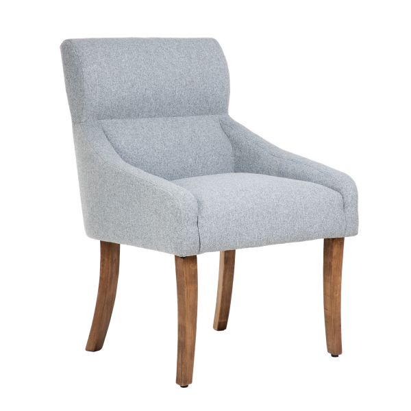 Krzesło AUREVA szare 65x56x88cm