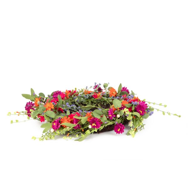 Wieniec MEADOW z kolorowymi kwiatami 45 cm