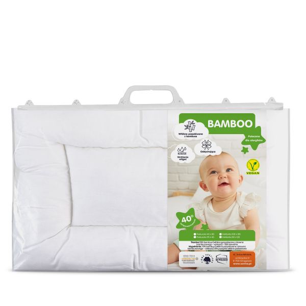 Poduszka BAMBOO dziecięca 40x60 cm
