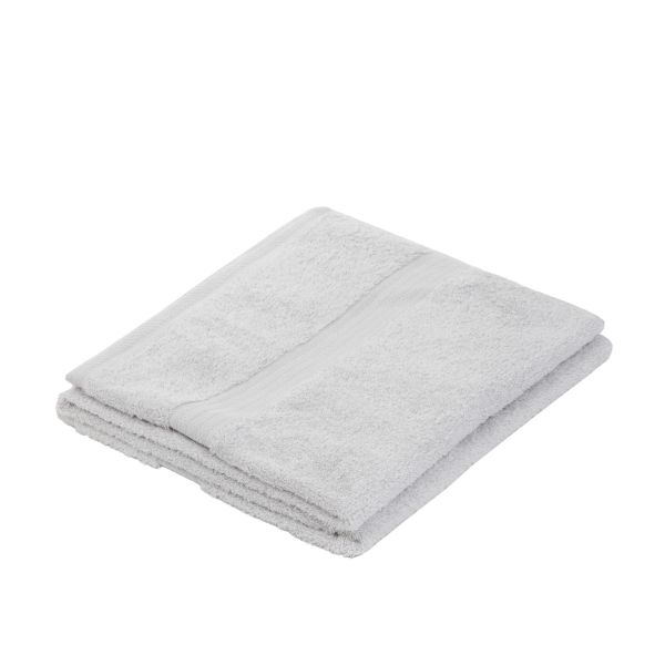 Ręcznik FARIN bawełniany szary z bordiurą 70x130 cm