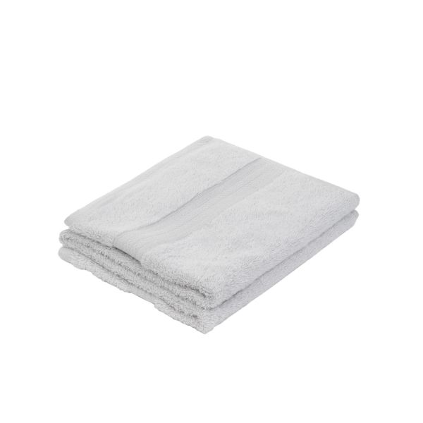 Ręcznik FARIN bawełniany szary z bordiurą 50x90 cm