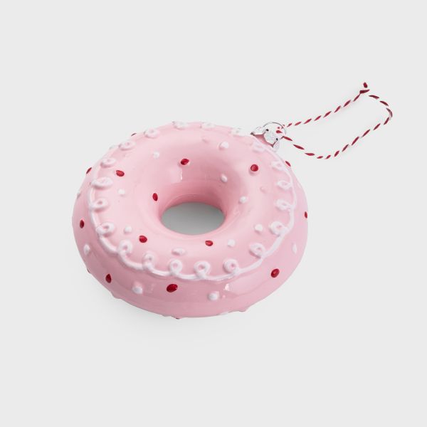 Zawieszka EVI PINK donut różowy 10 cm