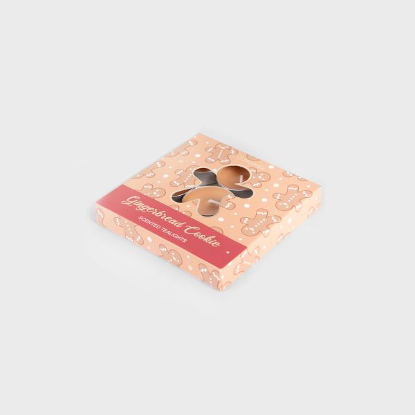 Zestaw tealightów BISCOTTO Gingerbread cookie 6szt x 12g