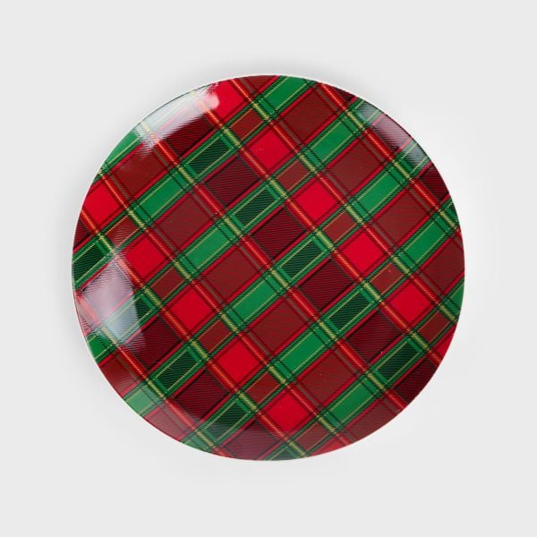 Talerz TARTAN obiadowy 26 cm