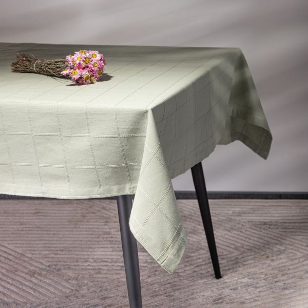 OBRUS ANTEP bawełniany pistacjowy 130x180