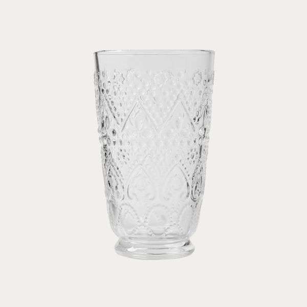 Szklanka MODELLO wzorzysta, wysoka 0,47 l