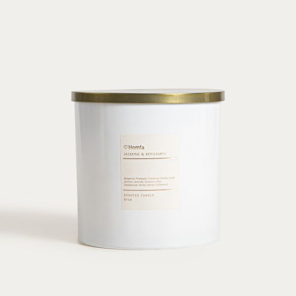 Świeca zapachowa VELUMA Jasmine&Bergamot 870 g