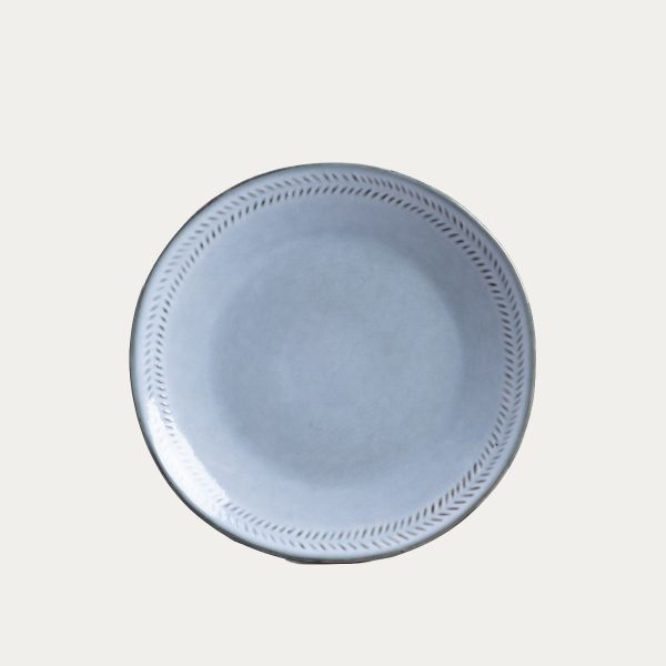Talerz BLUEJEANS deserowy niebieski 23 cm