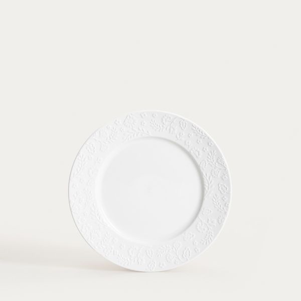 Talerz BENO deserowy biały 21 cm