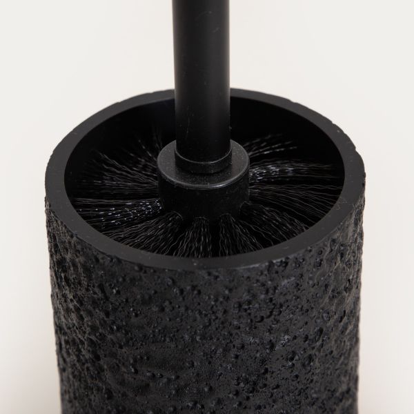 Szczotka do WC VOLCANO czarna 10x13x36,5 cm