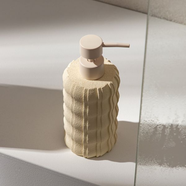 Dozownik LUVIA beżowy 7,5x19 cm