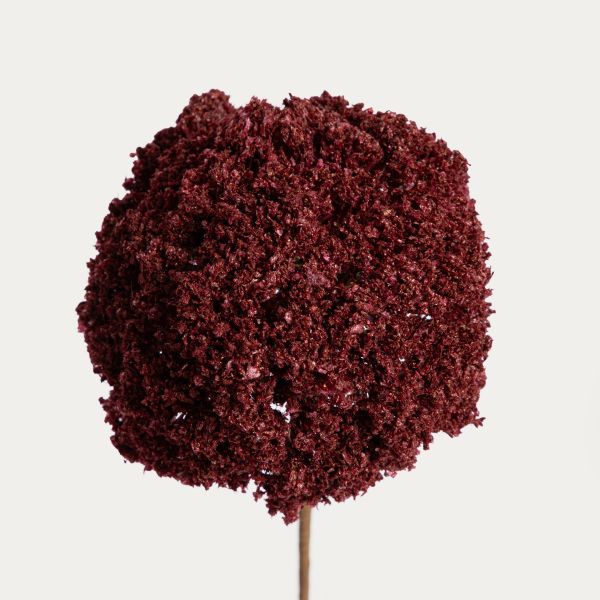 Gałązka sztuczna ARBORA kwiaty bordowe 70 cm