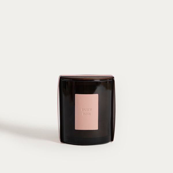 Świeca sojowa URBAN LEATHER Dusty Rose 380 g