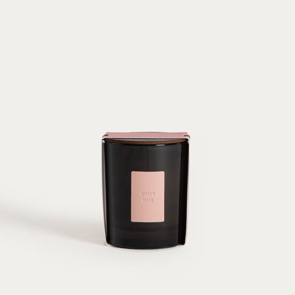 Świeca sojowa URBAN LEATHER Dusty Rose 200 g