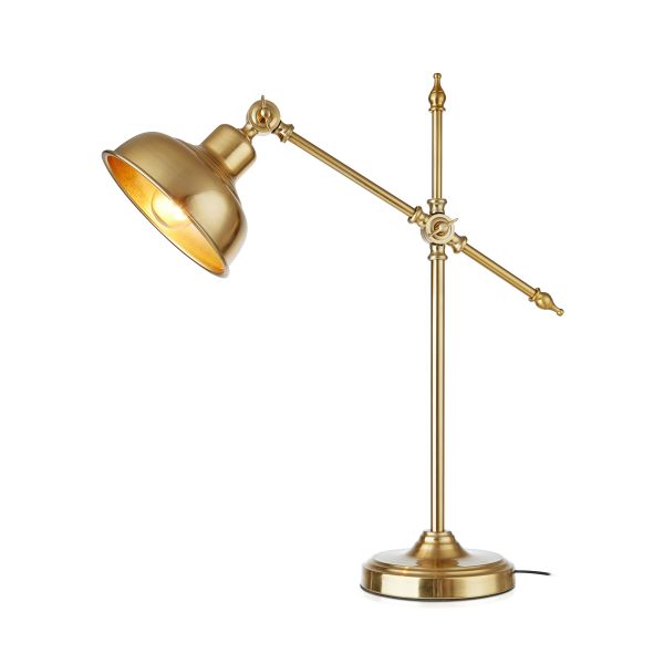Lampka nocna GRIMSTAD złota 18x49,5x56,5 cm