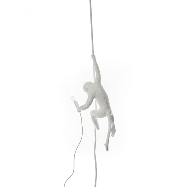 Lampa sufitowa MONKEY LAMP z małpką 27x30x80 cm