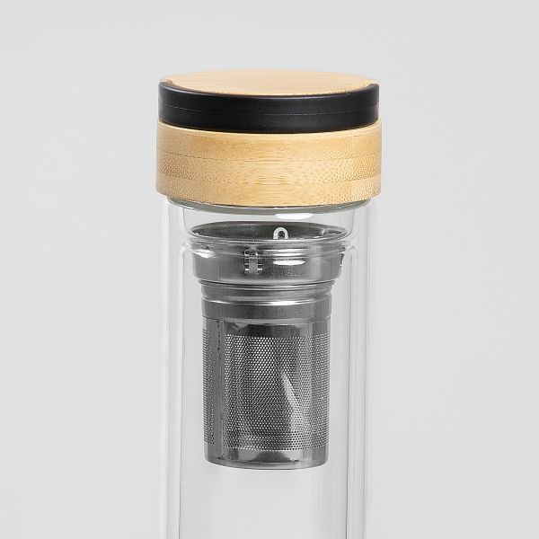 Butelka CEJLON szklana z zaparzaczem 500ml