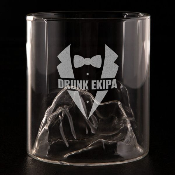 Szklanka PREPERSO DRUNK EKIPA do whisky 300ml