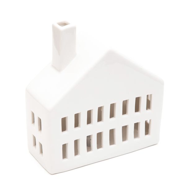 Domek z ledem COZY HOME ceramiczny 9,5x5x11CM