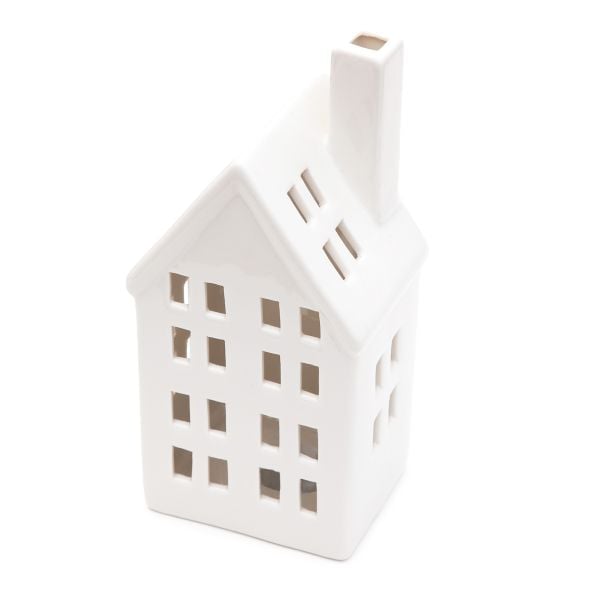 Domek z ledem COZY HOME ceramiczny 10x8x21 cm