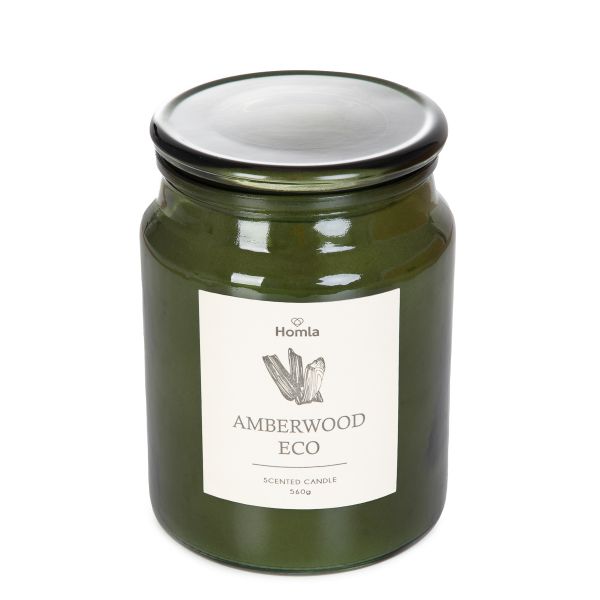 Świeca zapachowa MAEL Amberwood Eco 540 g