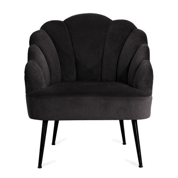 Fotel ARIEL czarny 65x71x76 cm