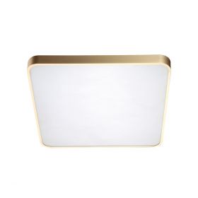Lampa sufitowa SIERRA złota 40x40x5,8 cm