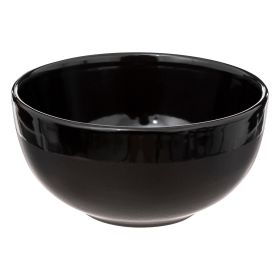 Miska ALPHA czarna kamionkowa 420 ml