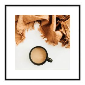 Obraz COFFEE BREAK z kubkiem kawy 20x20 cm
