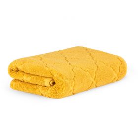 Ręcznik z marokańską koniczyną musztardowy SAMINE 50x90 cm ALL 936061