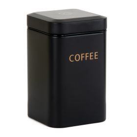 Pojemnik KINE na kawę czarny 9x15 cm