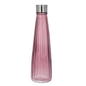 Butelka ANDRIA szklana różowa 0,75 l