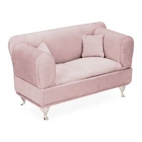 Szkatułka LOVA sofa różowa 23x9x12cm