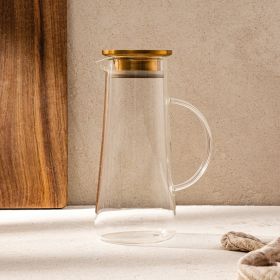 Dzbanek KUBBE ze złotym wieczkiem 1,3 l